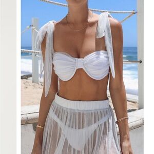 NWOT Beach Riot Drea bikini top